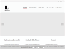 Tablet Screenshot of lorenzelli.org